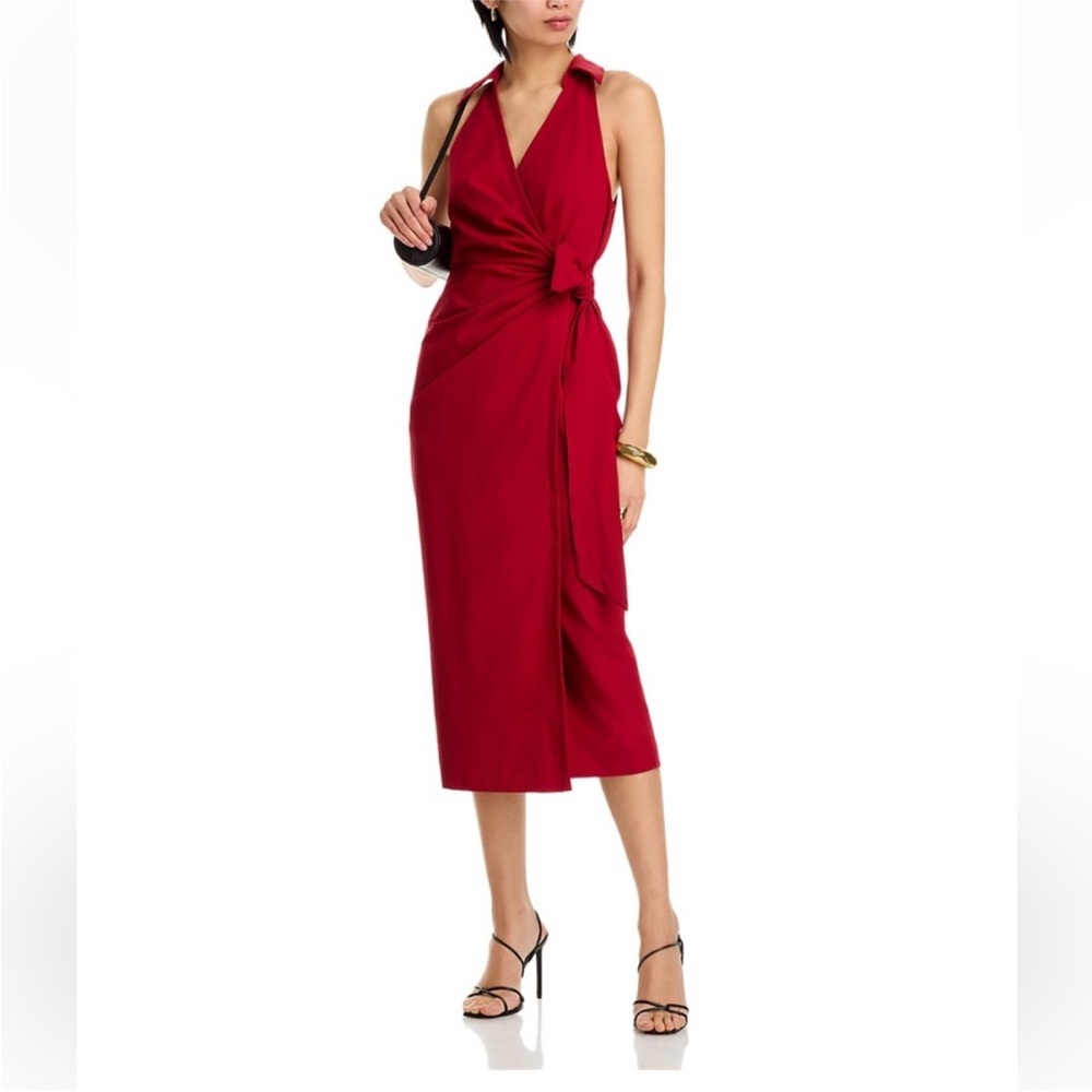 Cinq a Sept Ellson Dress Bordeaux Dress NWT